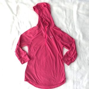 Nike Athletic Running Dry Fit Warm Up Hoodie